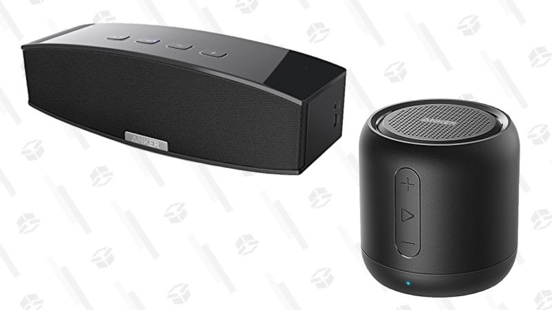 Anker 20W Premium Bluetooth Speaker | $34 | AmazonAnker SoundCore Mini Bluetooth Speaker | $17 | Amazon